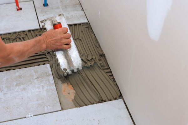 Bathroom Floor Renovation in Snohomish