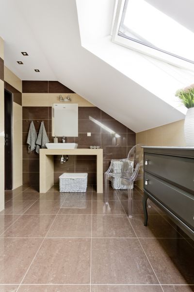Attic Bathroom Installation in Snohomish